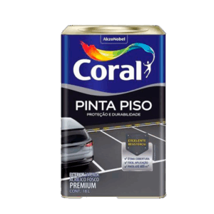 Tinta acrílica premium piso coral exterior e interior 18L